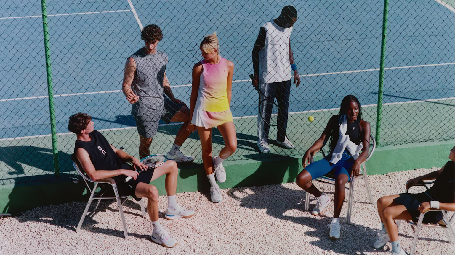 Courtside energy: dressing for momentum